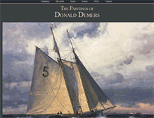 Tablet Screenshot of donalddemers.com